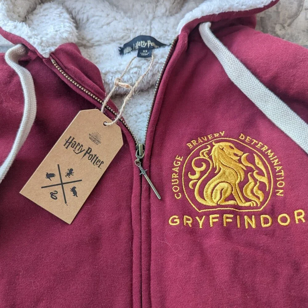 Gryffindor Fleece Hoodie - Official Harry Potter Shop (Size: XS)